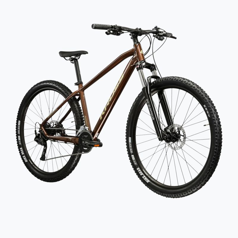 Bicicletă de munte KROSS Hexagon 5.0 27.5" brown/gold/gloss 2