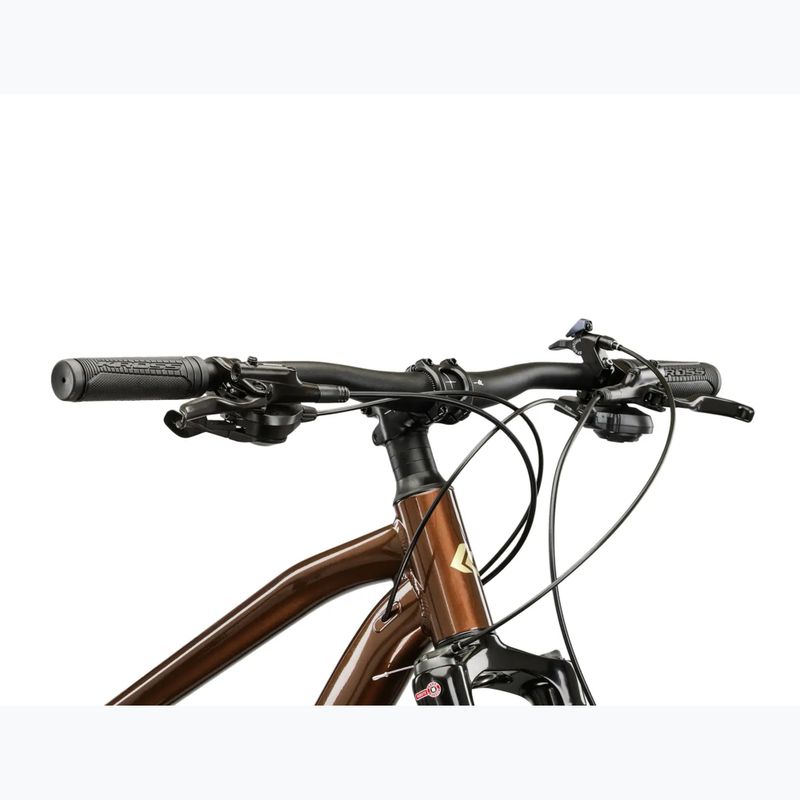 Bicicletă de munte KROSS Hexagon 5.0 27.5" brown/gold/gloss 4