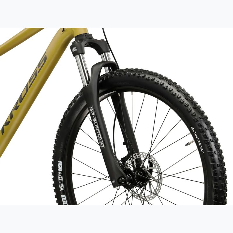 Bicicletă de munte KROSS Hexagon 4.0 29" brown/dark grey/matte 5