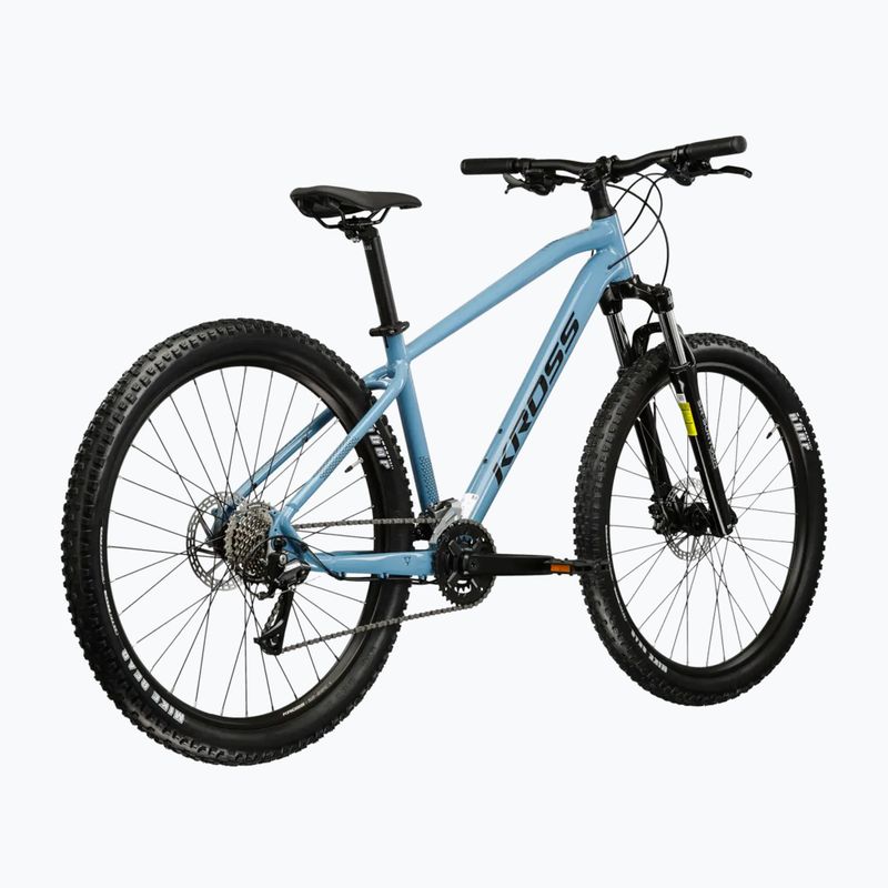 Bicicletă de munte KROSS Hexagon 4.0 27,5" blue/black/gloss 3
