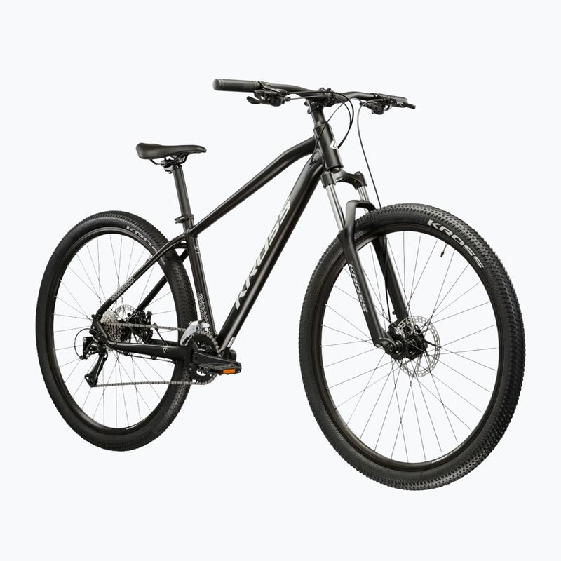 Bicicletă de munte KROSS Hexagon 3.0 27,5" black/silver/matte 2