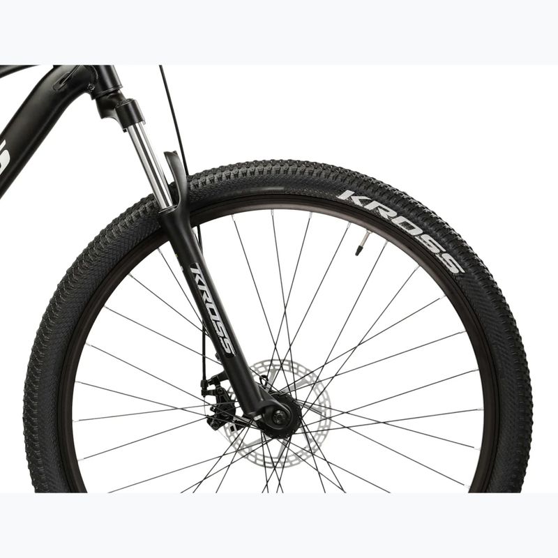 Bicicletă de munte KROSS Hexagon 3.0 27,5" black/silver/matte 6