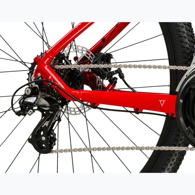 Bicicletă de munte KROSS Hexagon 2.0 27,5" red/grey/gloss 8