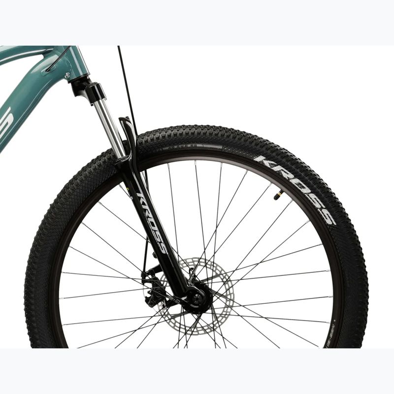 Bicicletă de munte KROSS Hexagon 2.0 27,5" green/silver/gloss 6