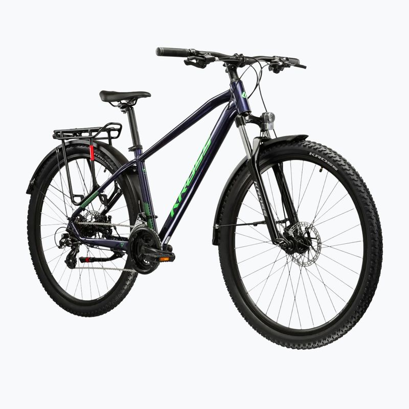 Bicicletă de munte KROSS Hexagon 2.0 EQ 29" navy/green/gloss 2