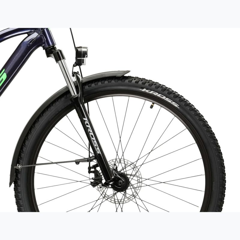 Bicicletă de munte KROSS Hexagon 2.0 EQ 29" navy/green/gloss 6