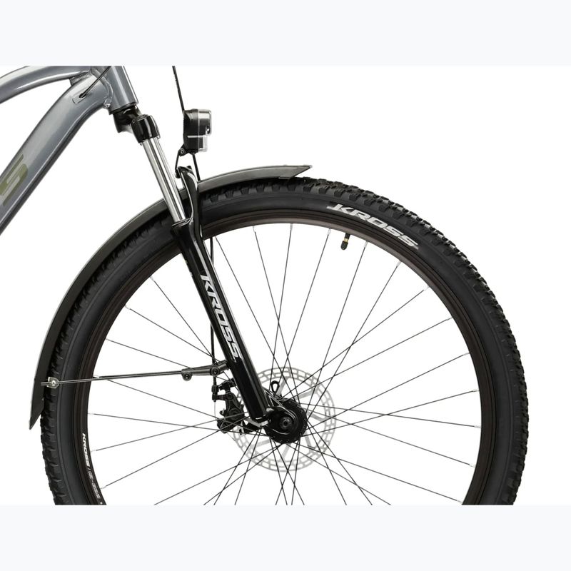 Bicicletă de munte KROSS Hexagon 2.0 EQ 27,5" grey/dark grey/gloss 6