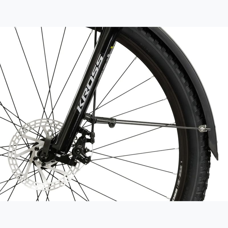 Bicicletă de munte KROSS Hexagon 2.0 EQ 27,5" grey/dark grey/gloss 7