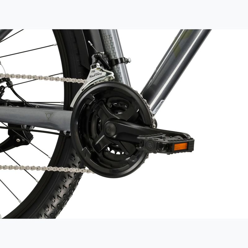 Bicicletă de munte KROSS Hexagon 2.0 EQ 27,5" grey/dark grey/gloss 9