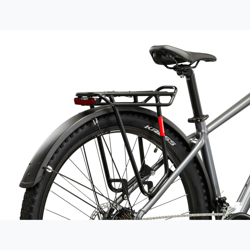 Bicicletă de munte KROSS Hexagon 2.0 EQ 27,5" grey/dark grey/gloss 11