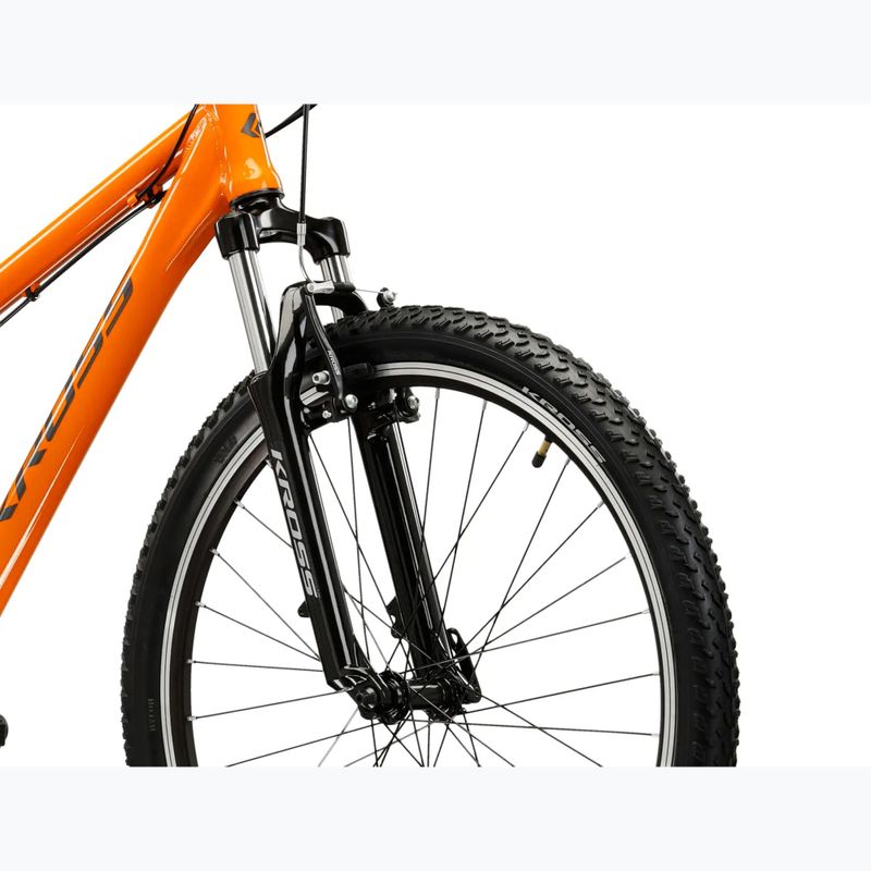 Bicicletă de munte KROSS Hexagon 1.0 26" orange/graphite/gloss 5