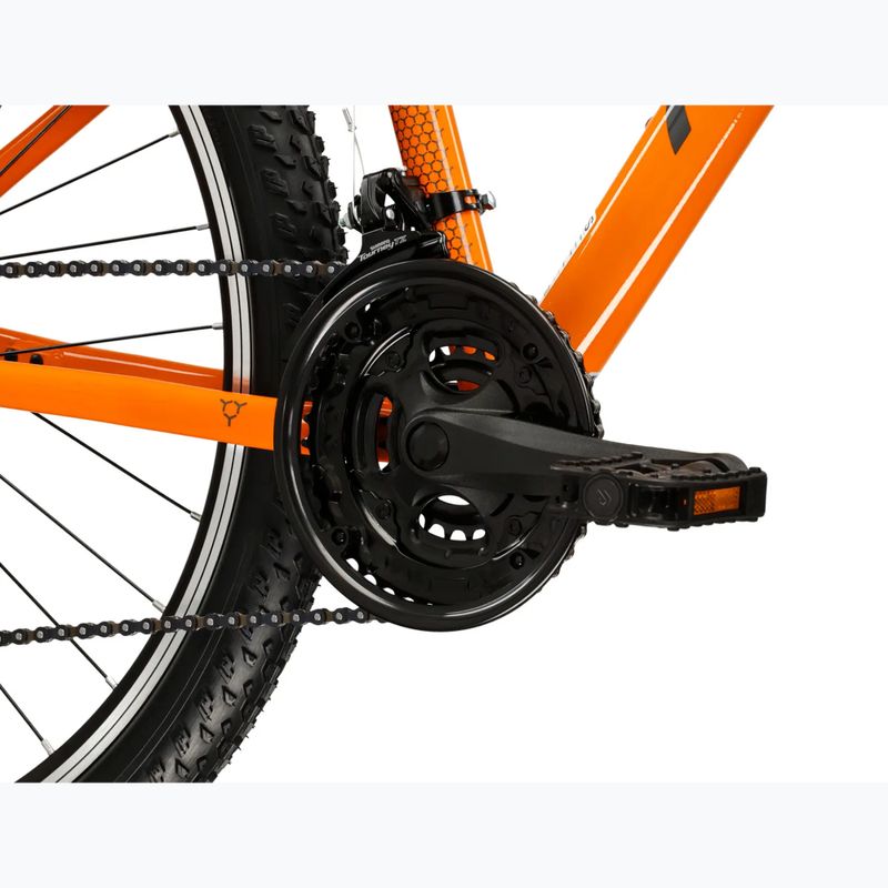 Bicicletă de munte KROSS Hexagon 1.0 26" orange/graphite/gloss 8