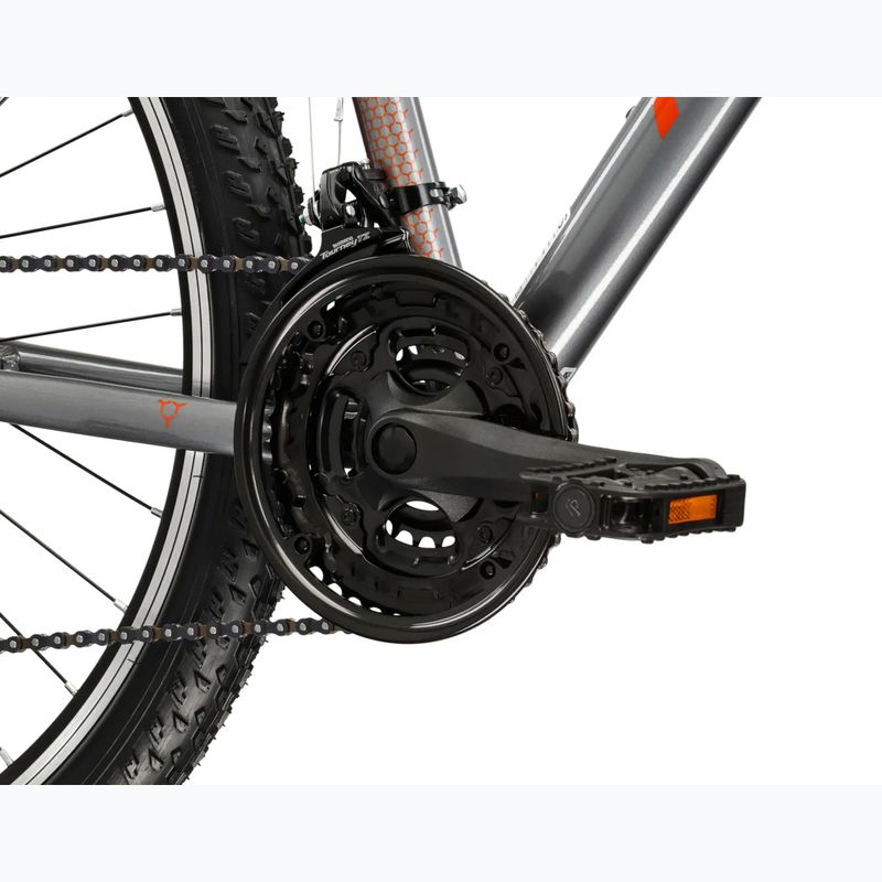 Bicicletă de munte KROSS Hexagon 1.0 26" graphite/orange/gloss 8