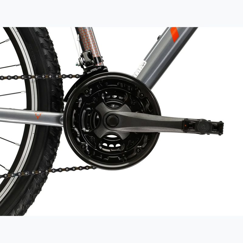Bicicletă de munte KROSS Hexagon 1.0 26" graphite/orange/gloss 9