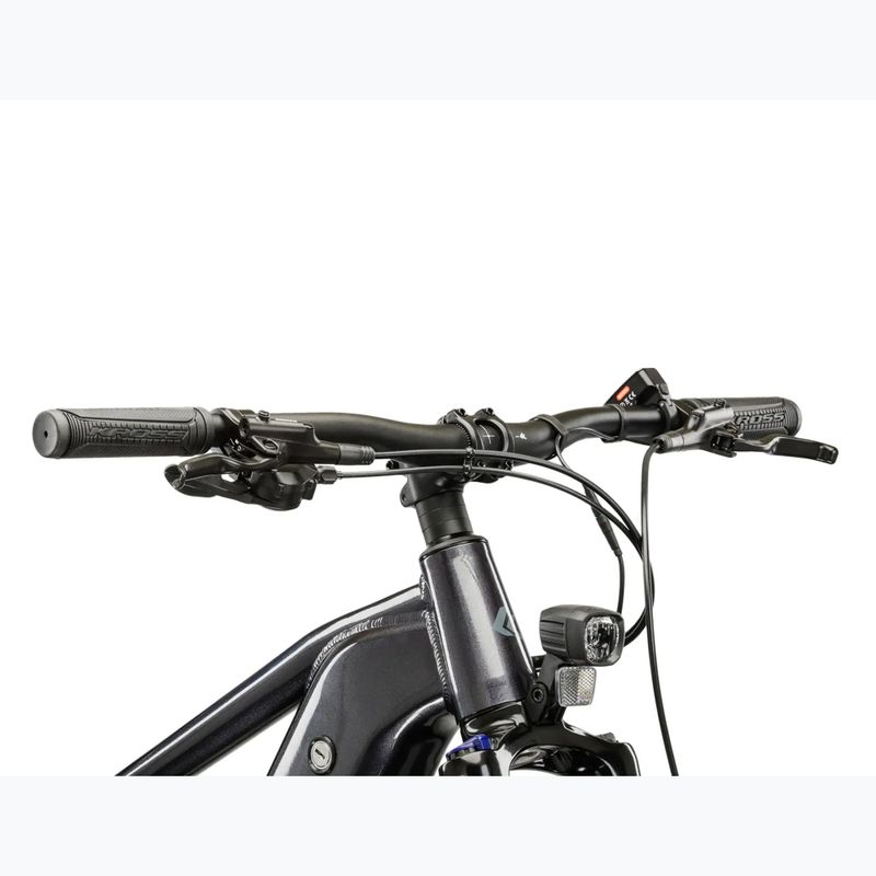 Bicicletă electrică KROSS Hexagon Boost 1.0 Eq el. graphite/graphite/gloss 4