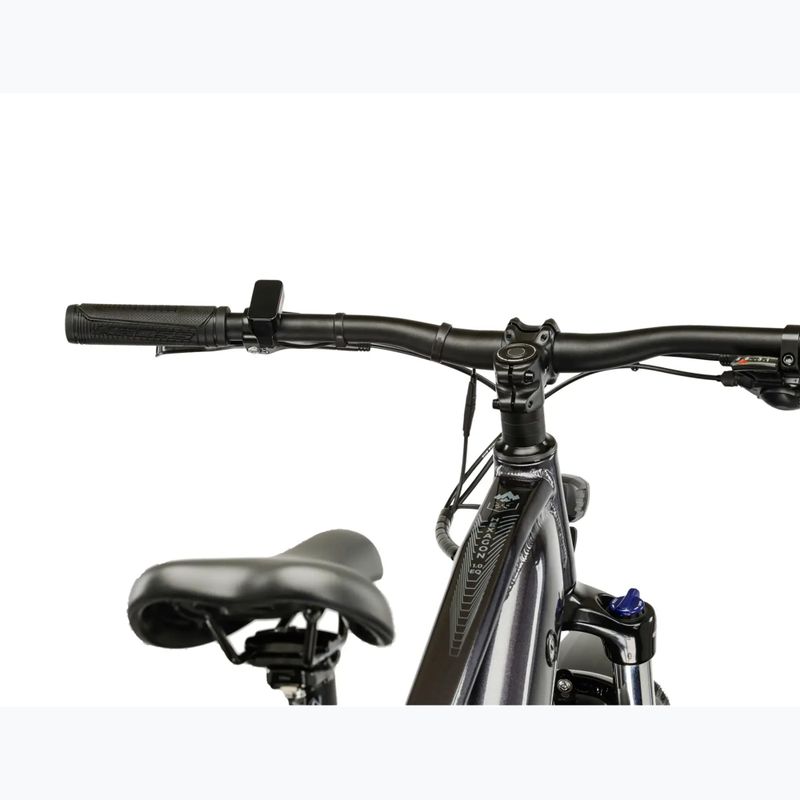 Bicicletă electrică KROSS Hexagon Boost 1.0 Eq el. graphite/graphite/gloss 5
