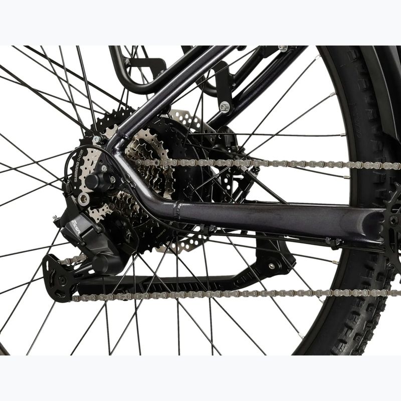 Bicicletă electrică KROSS Hexagon Boost 1.0 Eq el. graphite/graphite/gloss 8