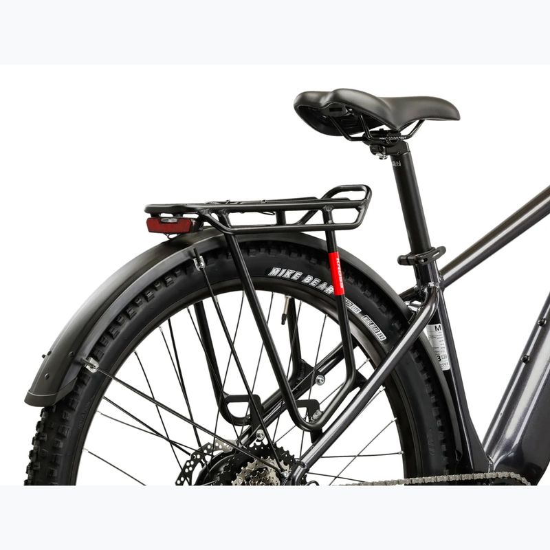 Bicicletă electrică KROSS Hexagon Boost 1.0 Eq el. graphite/graphite/gloss 12