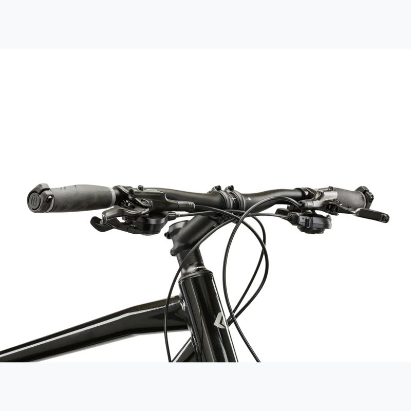 Bicicletă cross KROSS Evado 7.0 black/silver/gloss 4