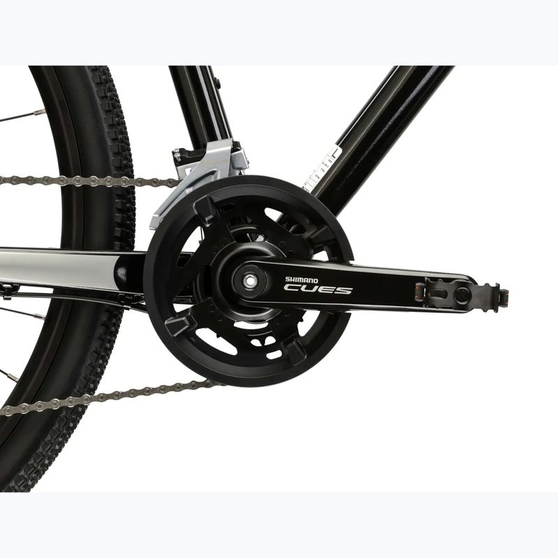 Bicicletă cross KROSS Evado 7.0 black/silver/gloss 10