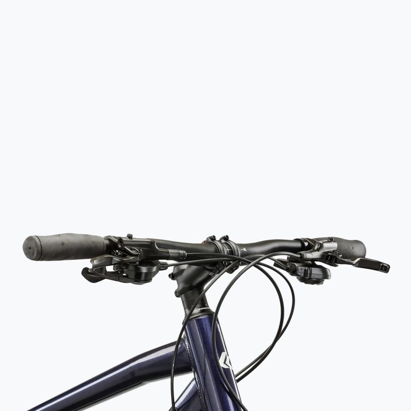 Bicicletă de cross KROSS Evado 5.0 navy/silver/gloss 4