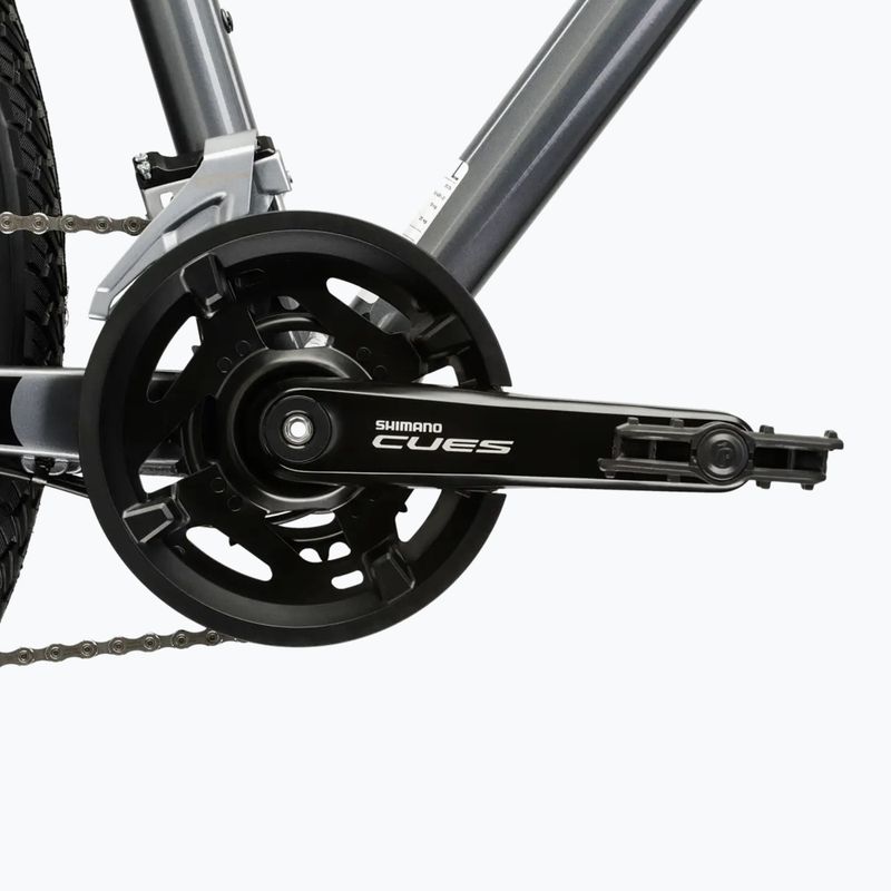 Bicicletă de cross KROSS Evado 5.0 grey/black/gloss 10