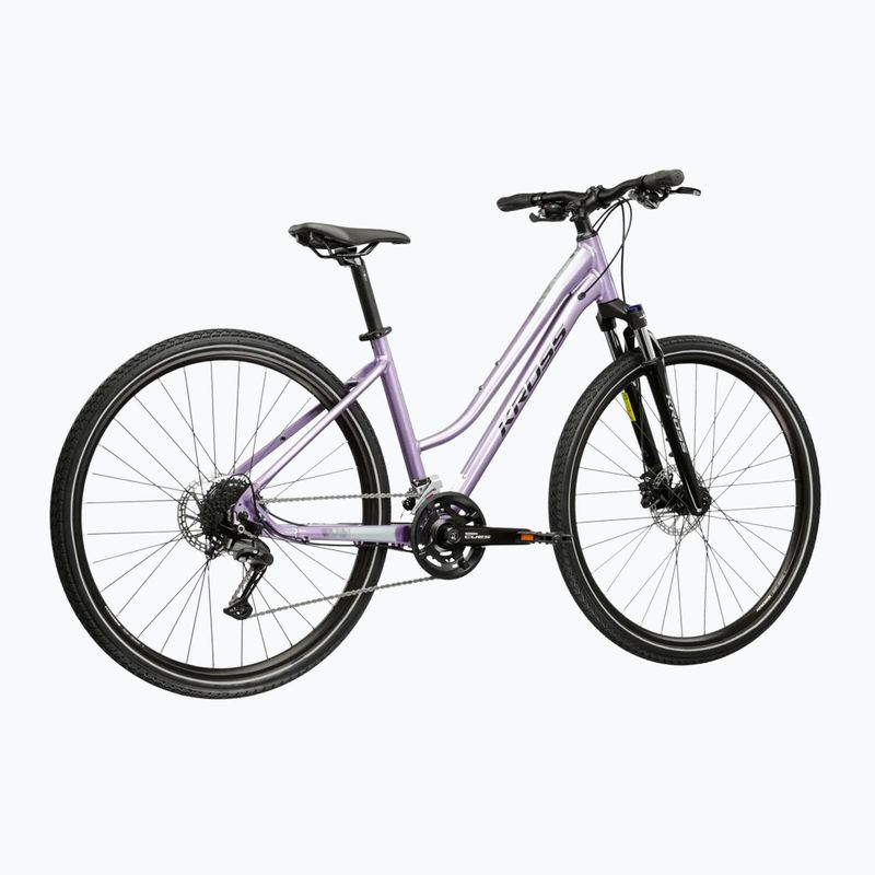 Bicicletă de cross pentru femei KROSS Evado 5.0 In purple/black/gloss 3
