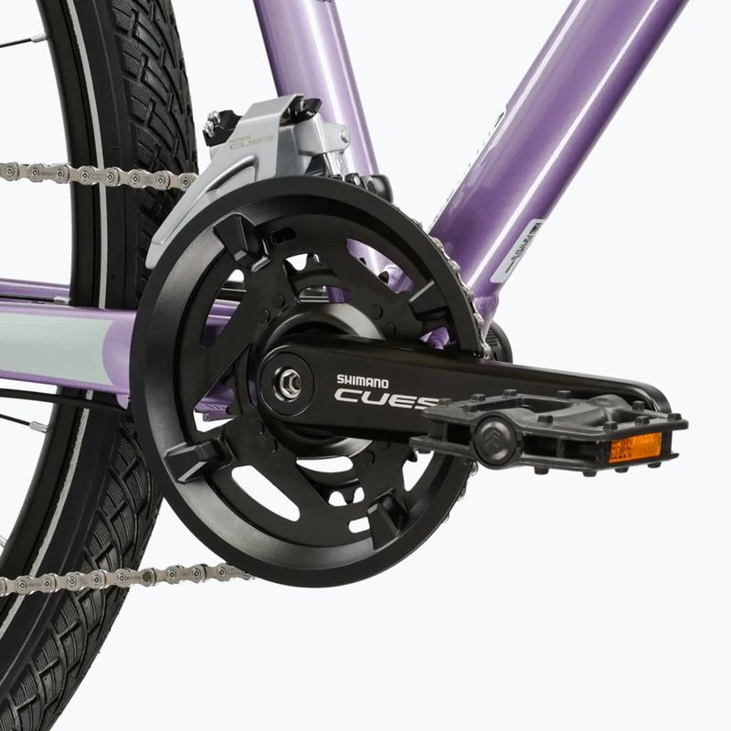 Bicicletă de cross pentru femei KROSS Evado 5.0 In purple/black/gloss 8
