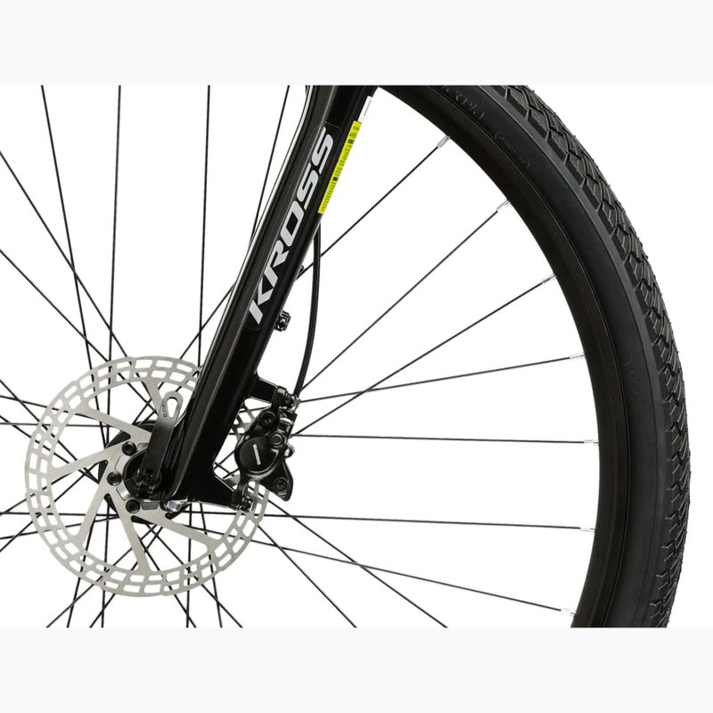 Bicicletă de cross KROSS Evado 4.0 black/silver/gloss 7