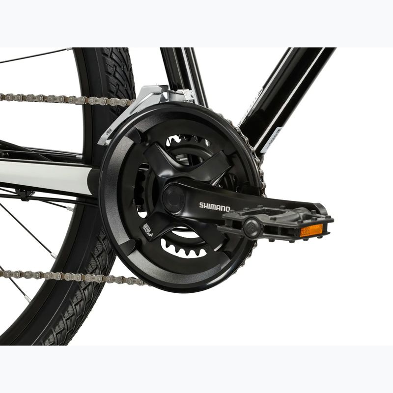 Bicicletă de cross KROSS Evado 4.0 black/silver/gloss 9