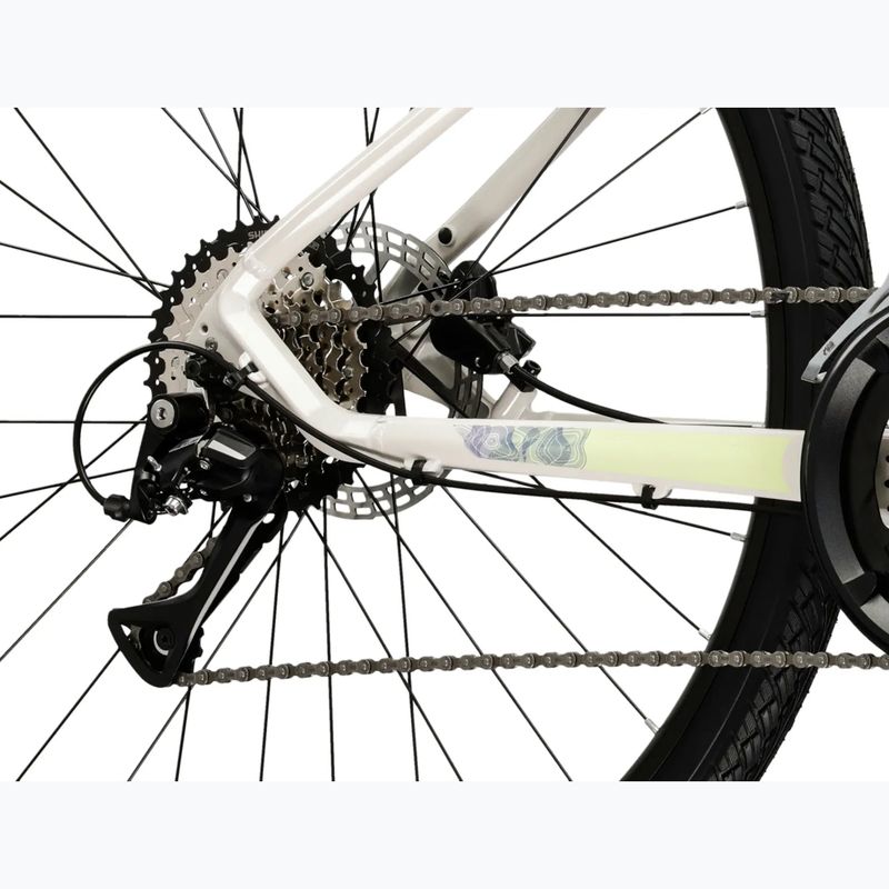 Bicicletă cross pentru femei KROSS Evado 4.0 In grey/navy blue 7