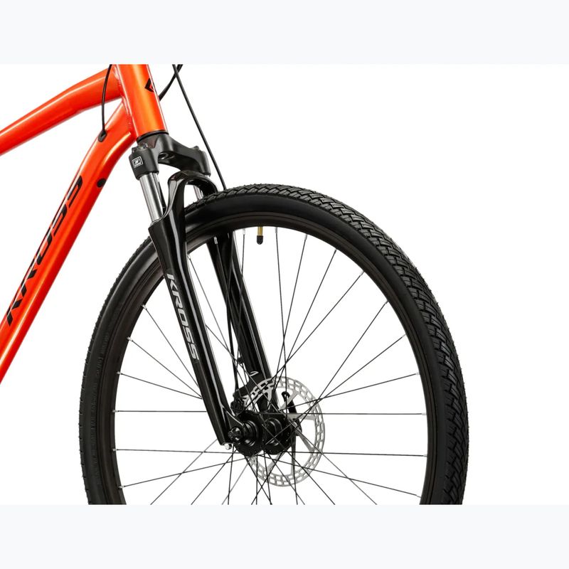 Bicicletă cross KROSS Evado 3.0 orange/black 5