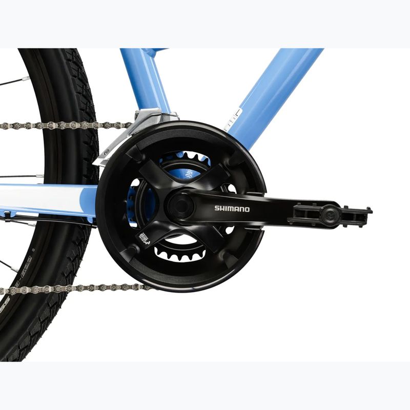 Bicicletă de cross pentru femei KROSS Evado 3.0 In blue/white/gloss 10