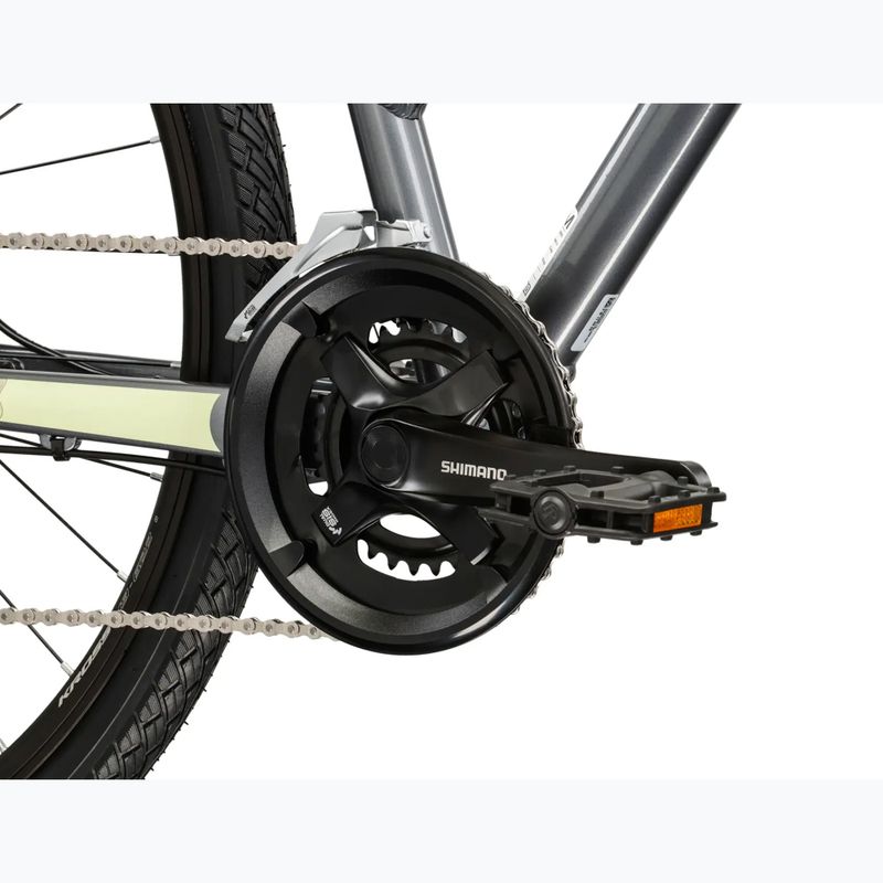 Bicicletă de cross pentru femei KROSS Evado 3.0 In grey/green/gloss 9