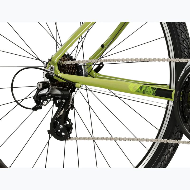 Bicicletă cross KROSS Evado 2.0 khaki/black 6