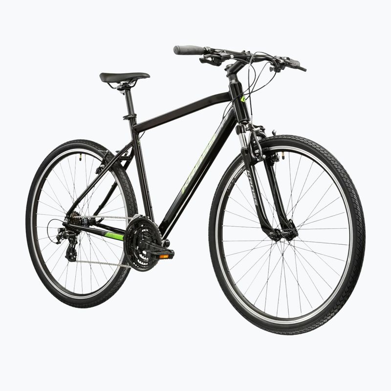 Bicicletă cross KROSS Evado 2.0 black/green 2