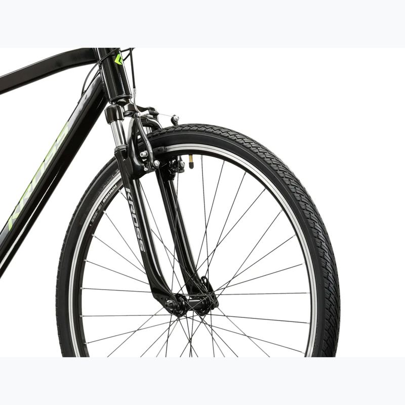 Bicicletă cross KROSS Evado 2.0 black/green 4