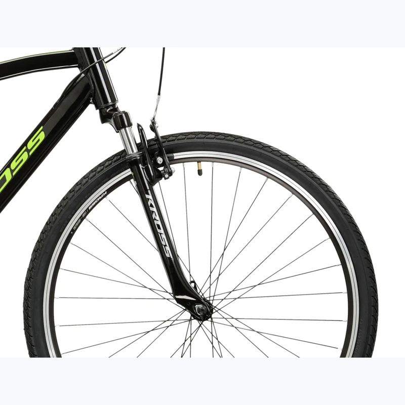 Bicicletă cross KROSS Evado 2.0 black/green 5