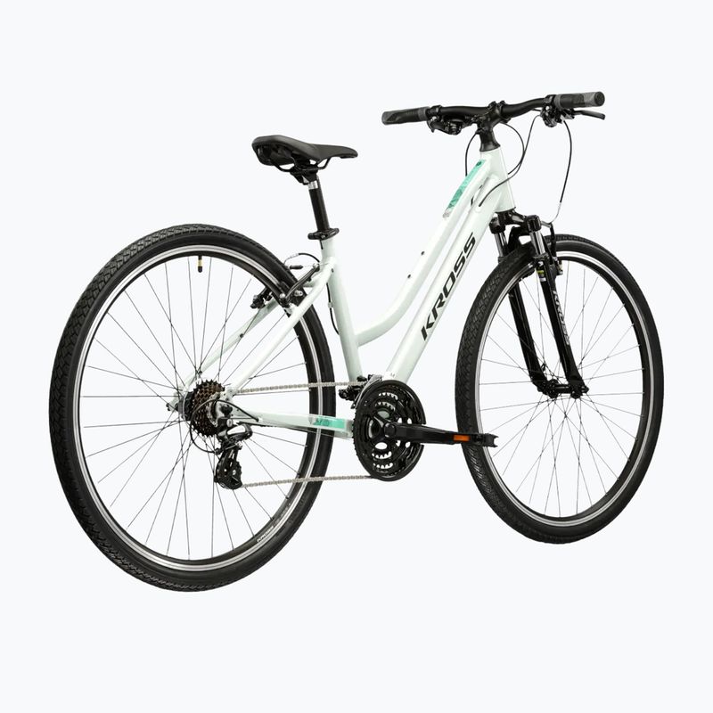 Bicicletă cross pentru femei KROSS Evado 2.0 In mint/black 3