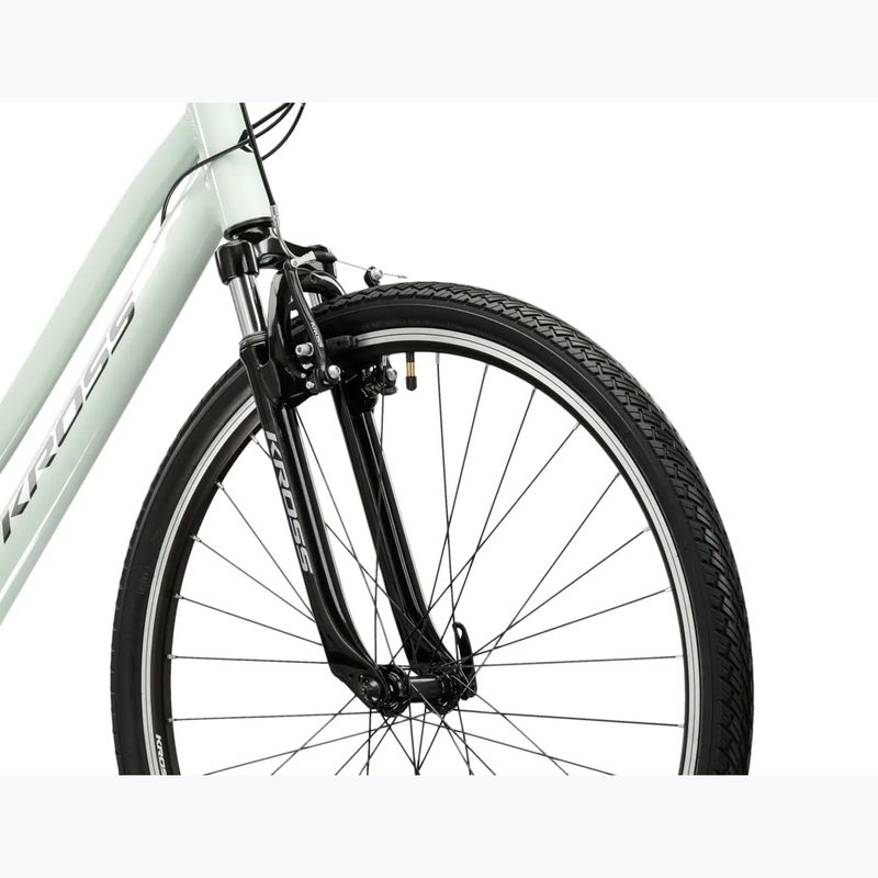 Bicicletă cross pentru femei KROSS Evado 2.0 In mint/black 5