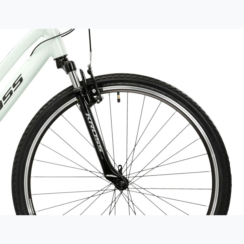 Bicicletă cross pentru femei KROSS Evado 2.0 In mint/black 6