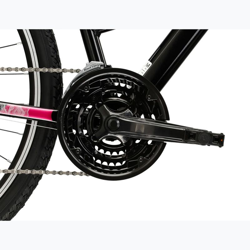 Bicicletă cross pentru femei KROSS Evado 2.0 In black/pink 9