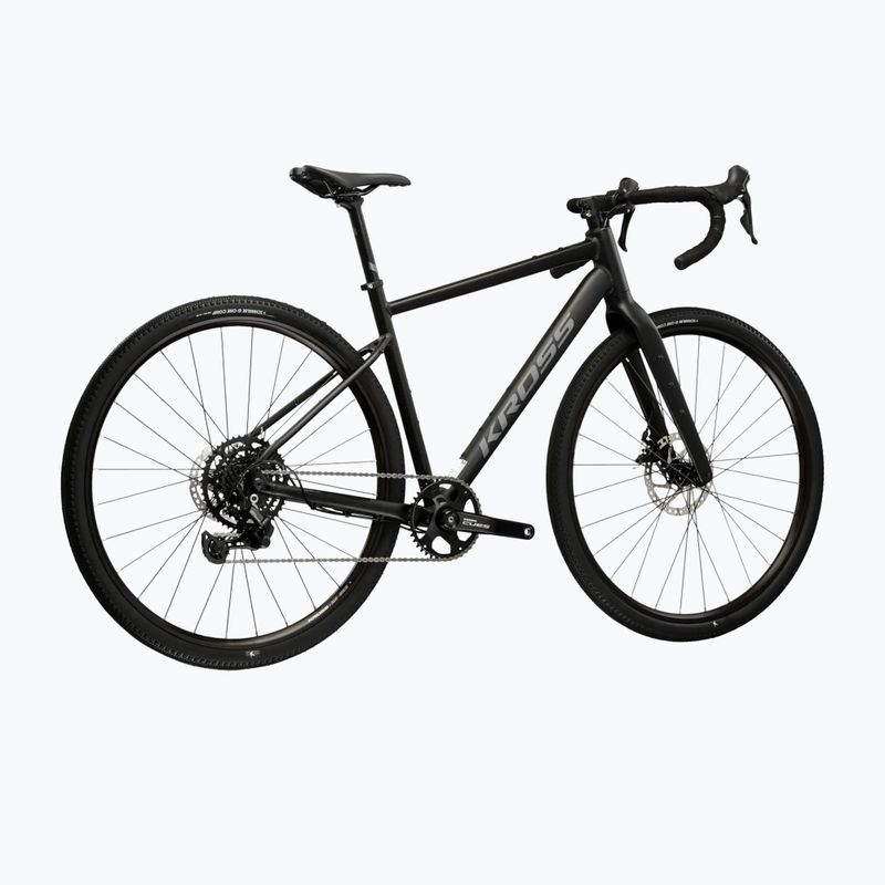 Bicicletă gravel KROSS Esker 1.0 black/graphite/matte 3