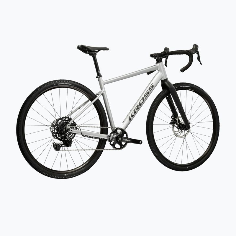 Bicicletă gravel KROSS Esker 1.0 grey/graphite/matte 3