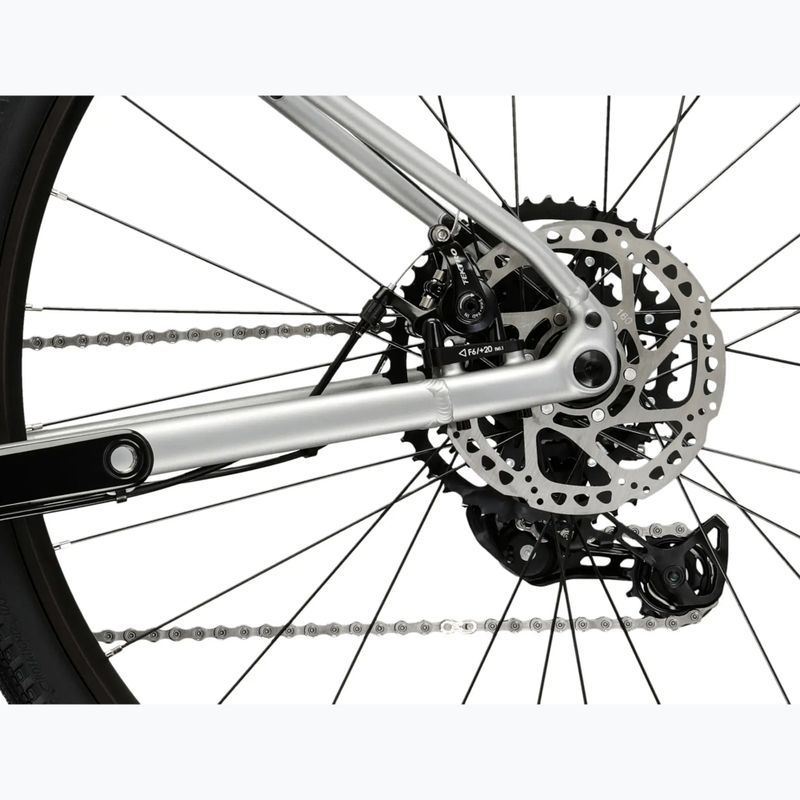 Bicicletă gravel KROSS Esker 1.0 grey/graphite/matte 11