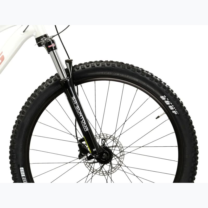 Bicicletă de munte pentru femei KROSS Lea 5.0 27,5" white/pink/gloss 6