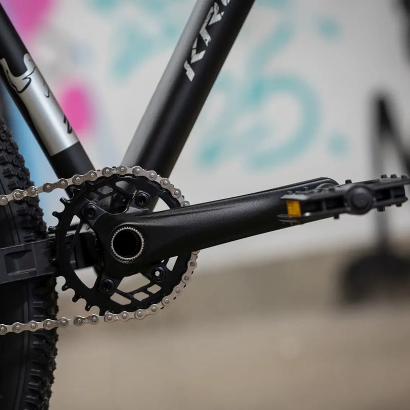 Bicicletă dirt KROSS Spade 2.0 black/holo/matte 17