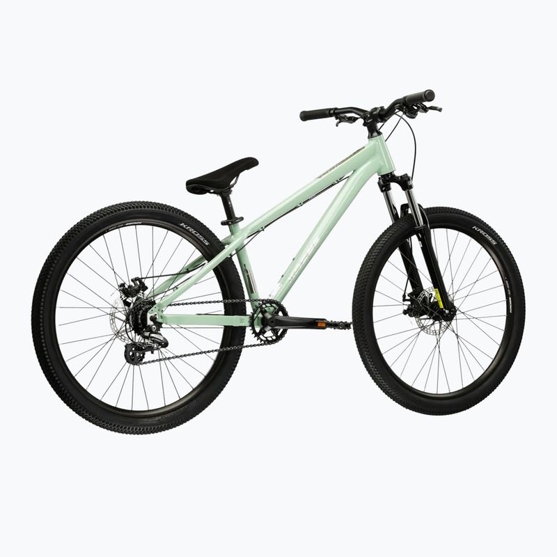 Bicicletă dirt KROSS Spade 1.0 green/silver/gloss 3
