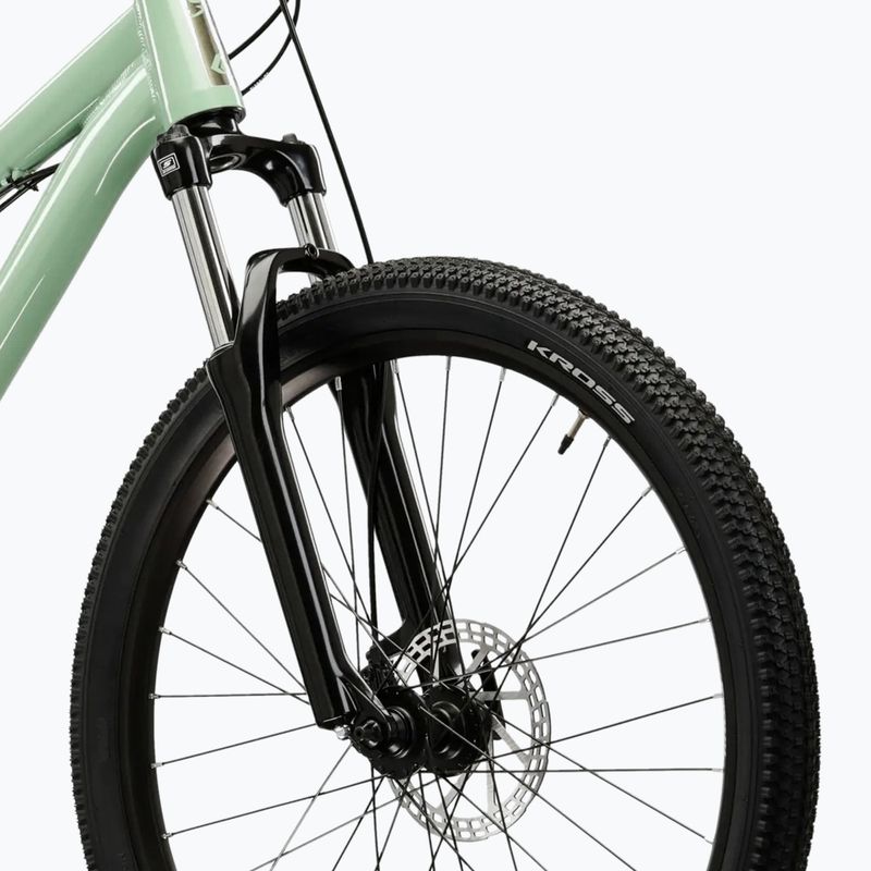 Bicicletă dirt KROSS Spade 1.0 green/silver/gloss 6
