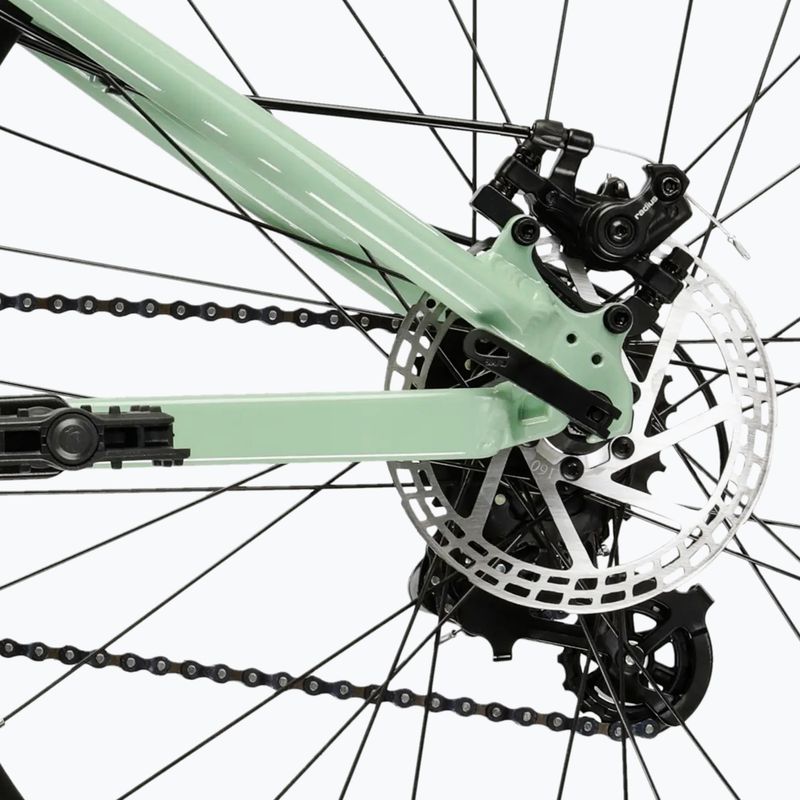 Bicicletă dirt KROSS Spade 1.0 green/silver/gloss 10